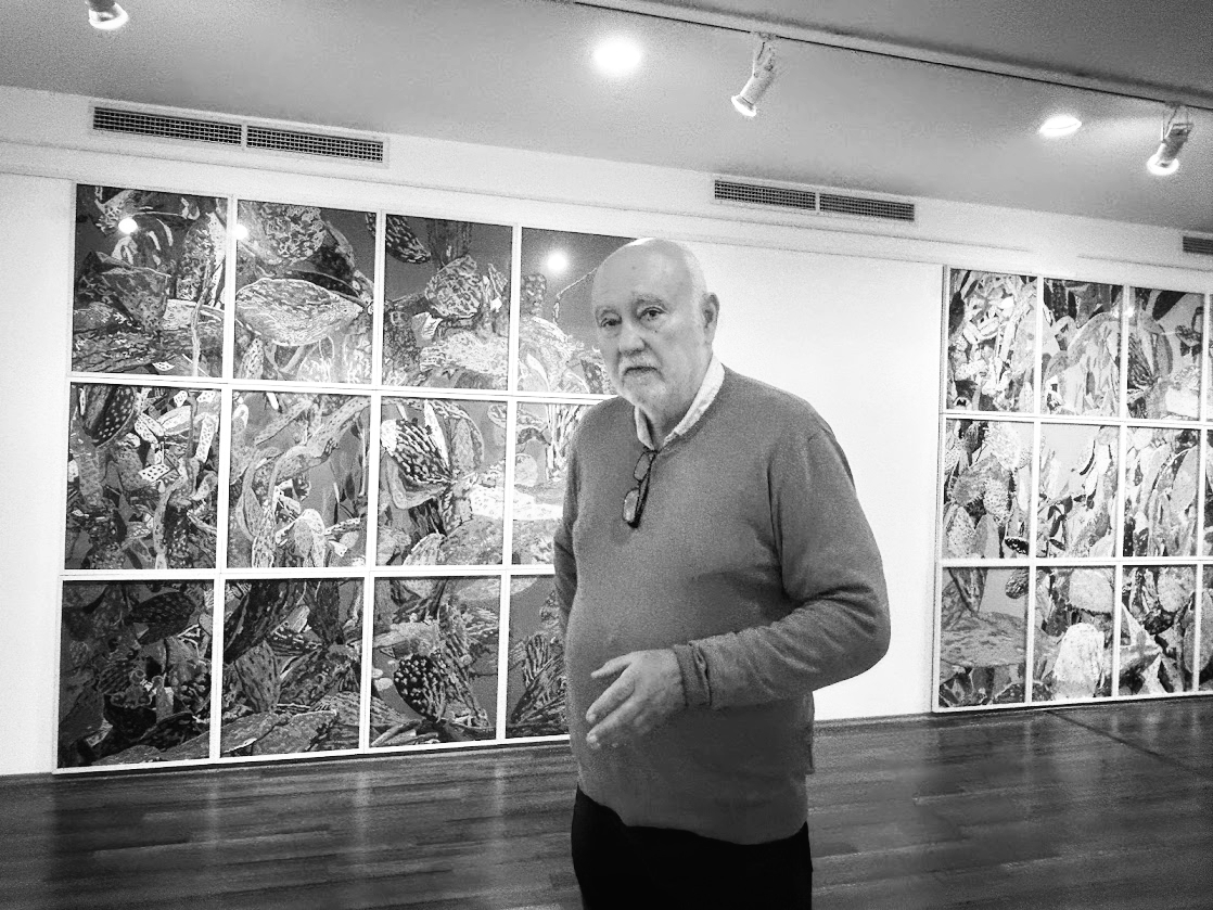 Thumbnail for the post titled: TÁRLATVEZETÉS / VÁRKONYI György művészettörténésszel VARGA Rita: Kertem/Fény jelek